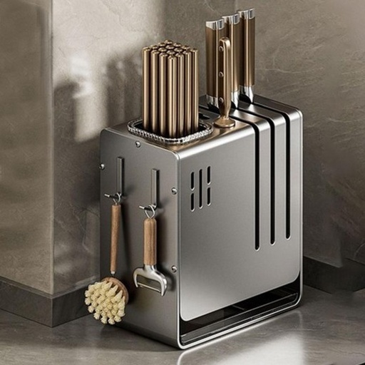 [AM-6760] MULTIFUNCTIONAL KITCHEN TOOL CARRIER /حامل أدوات مطبخ متعدد الوظائف