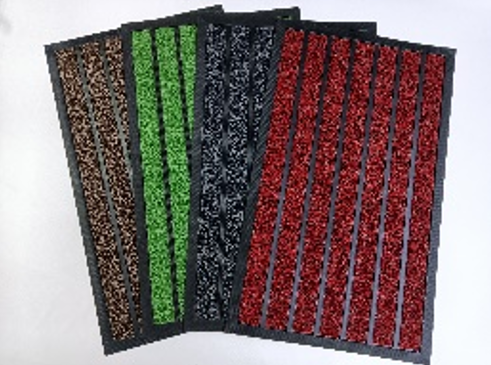 [AM-6761] Coir and Rubber Entryway Doormat 45x75CM/سجادة الباب للمدخل 