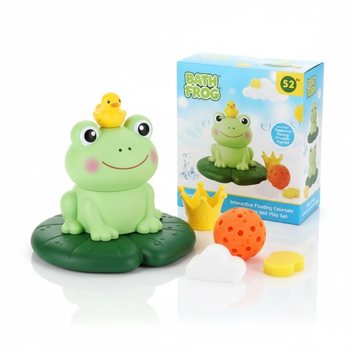 [AM-9075] Bath Frog / ألعاب إستحمام - ضفدع