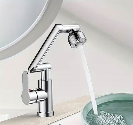 [AM-6771] 360° Rotating Kitchen, Bathroom Universal Faucet/ صنبور عالمي للمطبخ والحمام يدور 360 درجة