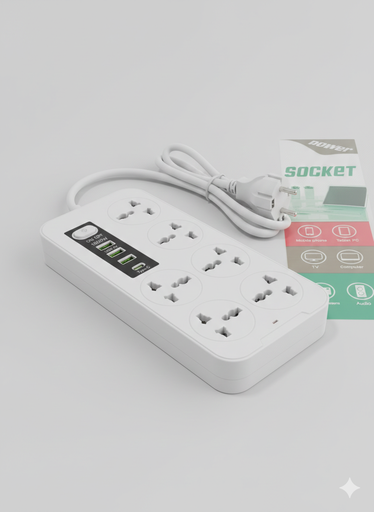 [AM-6977] POWER SOCKET / موزع كهرباء ( محول كهرباء)