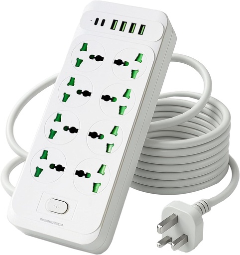 [AM-8633] ANTI STATIC POWER SOCKET /   موزع كهرباء ( محول كهرباء)