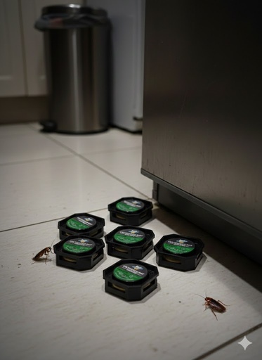 [AM-0126]  COCKROACH BAIT STATION / قاتل الصراصير