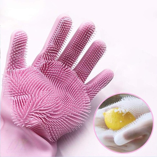 [AM-2244] DISHES WASHING GLOVES /قفازات غسل الأطباق