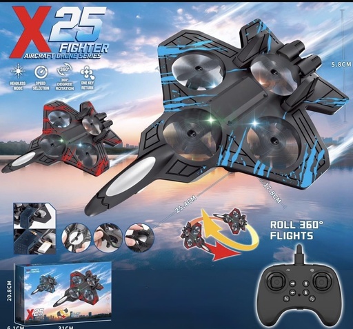 [AM-7026] Fighter Aircraft drone toy/لعبة طائرة مقاتلة بالريموت 