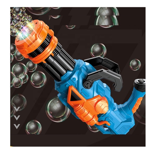 [AM-7050] BATTERY BUBBLE GUN/مسدس فقاعات يعمل بالبطارية