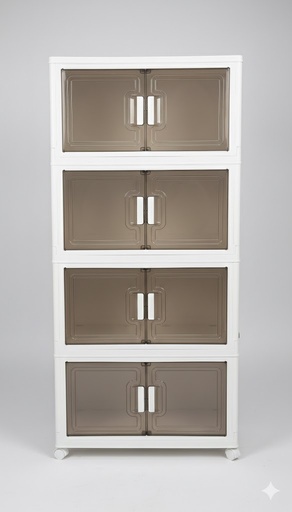 [AM-7106] PLASTIC STORAGE CABINET/خزانة تنظيم بلاستيكية