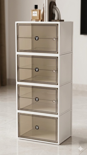 [AM-7108] 7 LAYERS PLASTIC SHOE CABINET/خزانة أحذية بلاستيكية 7  رفوف