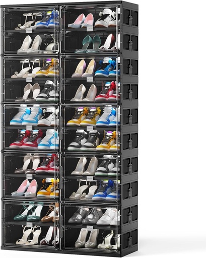 [AM-7109] Shoe Rack Storage Closet 10 Tier/خزانة احذية من 10 طبقات