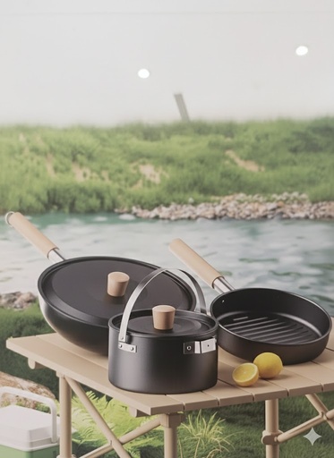 [AM-7122] OUTDOOR POT SET/طقم اواني خارجية
