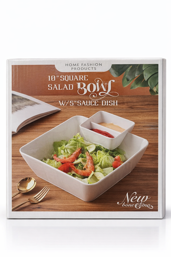 [AM-7136] SALAD BOWL SET/طقم  وعاء السلطة