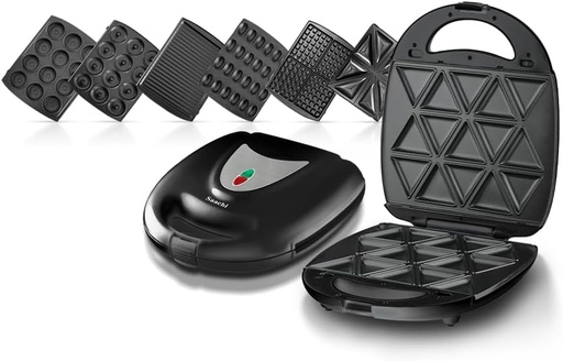 [AM-1543] 7 In 1 Multi Snack Maker/صانع الوجبات المتعددة 7 في 1