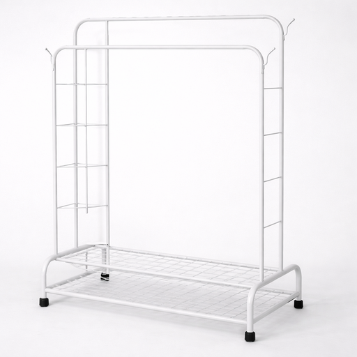[AM-7230] METAL CLOTHES HANGER RACK/رف معدني لتعليق الملابس