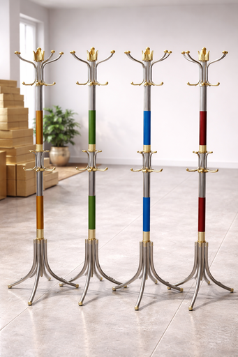 [AM-7271] METAL CLOTHES HANGER  RACK/رف معدني لتعليق الملابس