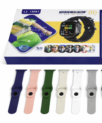 [AM-7278] SMART WATCH COMBO SET /طقم ساعة ذكية