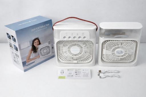 [AM-4766] PORTABLE WATER SPRAY COOLING FAN /مروحة تبريد محمولة تعمل برذاذ الماء