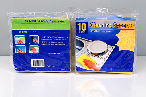[AM-0228] 10 pcs cleaning sponges /10 قطع من إسفنجات التنظيف