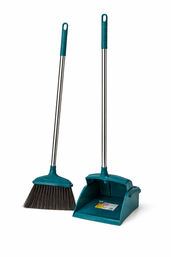 [AM-7291] BROOM DUSTPAN/مكنسة تنظيف مع مجرفة 
